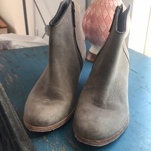 Booties leather